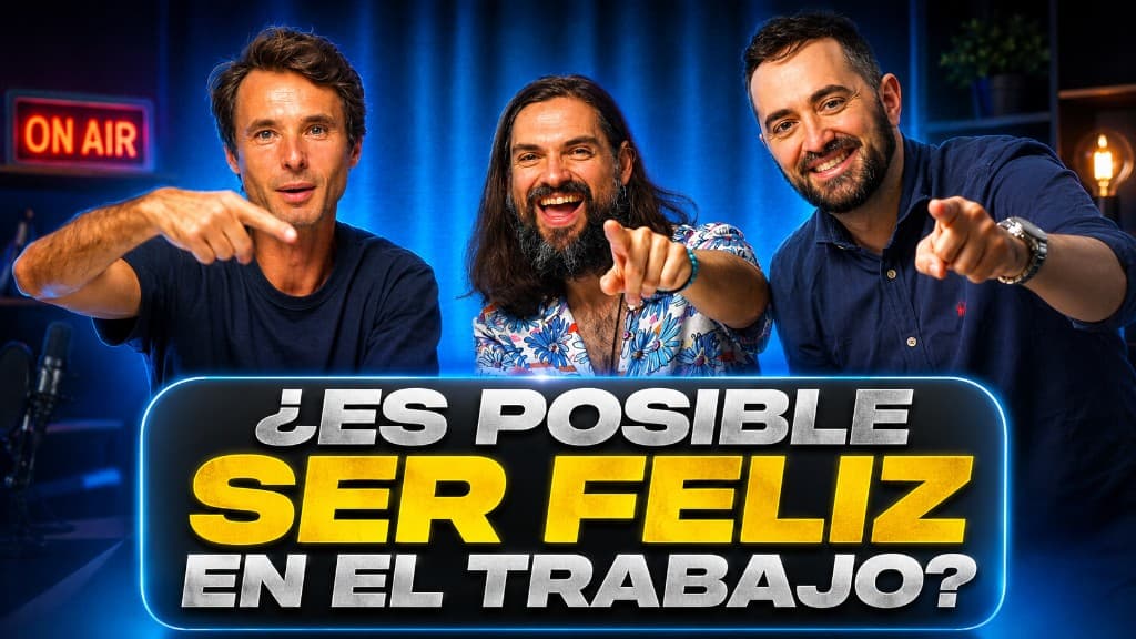 Carátula del episodio con Diego Primitivo: ¿es posible ser feliz en el trabajo?